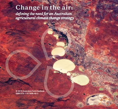 Change in the air: Defining the need for an Australian agricultural climate change strategy